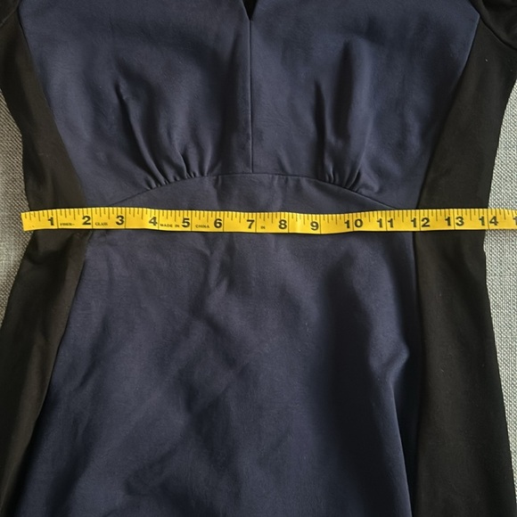 Kate Spade Colorblock A-Line Ponte Dress - Picture 7 of 8